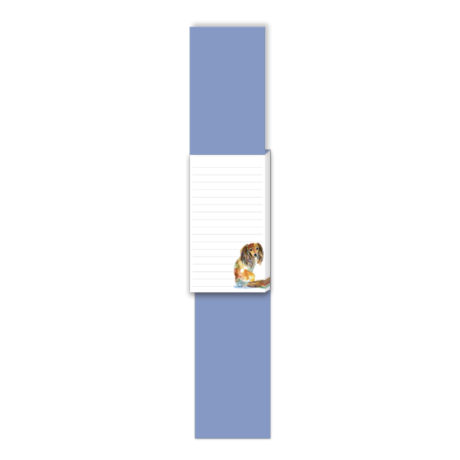 Watercolor Pets Dogs Dachshund Tall Notepad