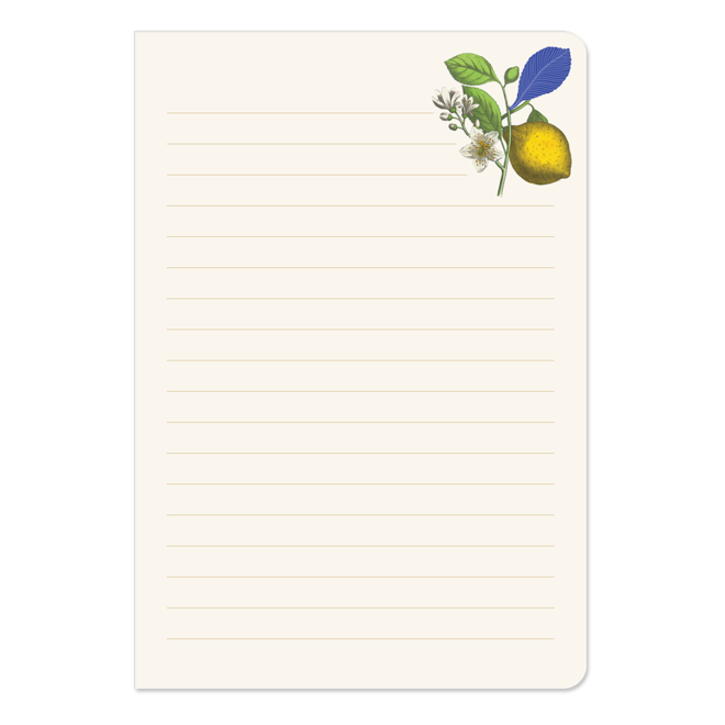 Vintage Floral Fruits Softcover Journal