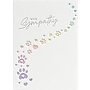Paws Pet Sympathy Card