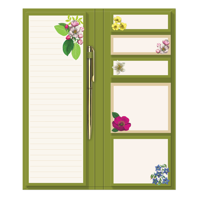 Vintage Floral Note-Folio