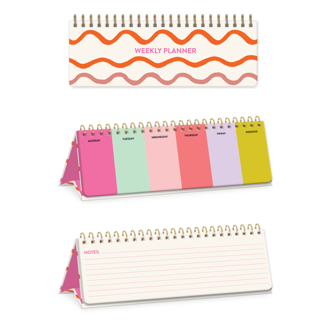 Playful Patterns Squiggle Undated Daily Planner