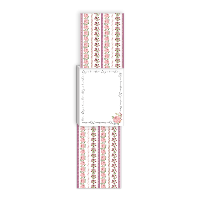 Notable Florals Rose Pocket Notepad