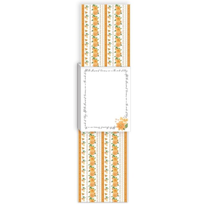 Notable Florals Marigold Pocket Notepad