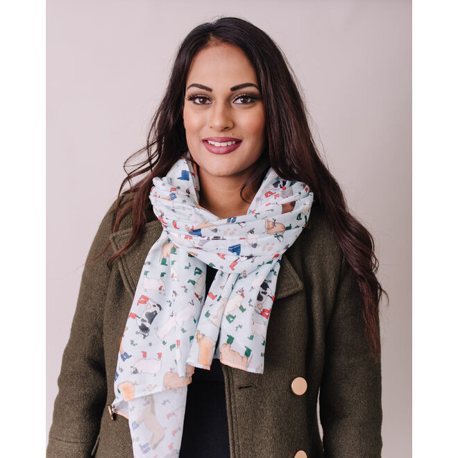 Wellies Recycled Bottle Scarf