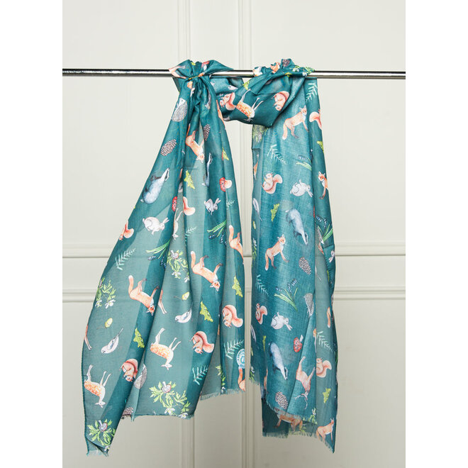 Woodland Recycled Bottle Scarf