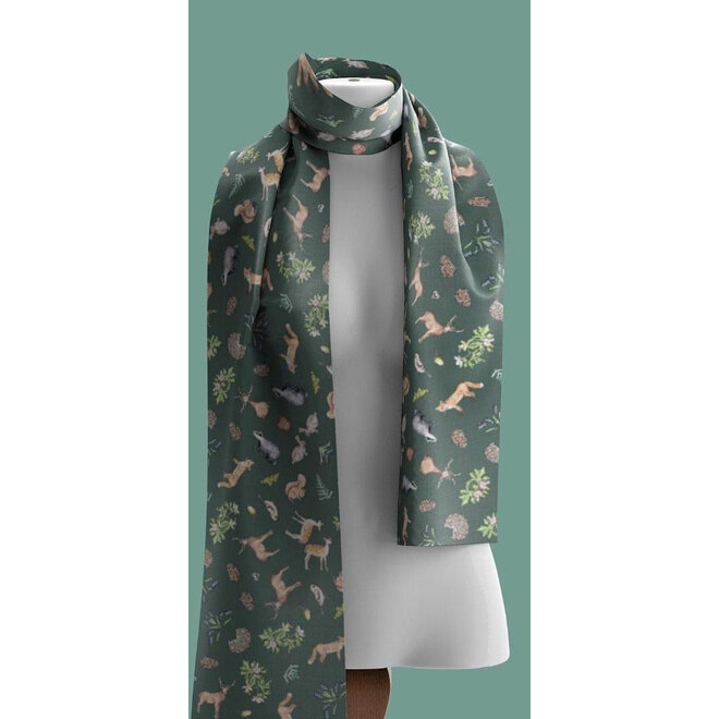Woodland Recycled Bottle Scarf