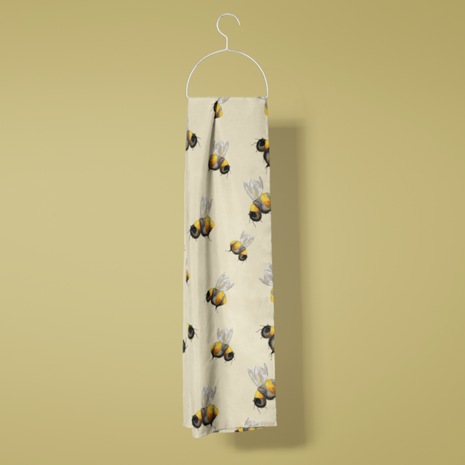 Bees Recycled Bottle Scarf