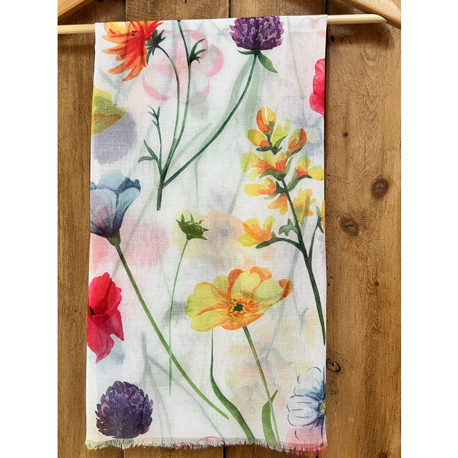 Wildflowers Recycled Bottle Scarf