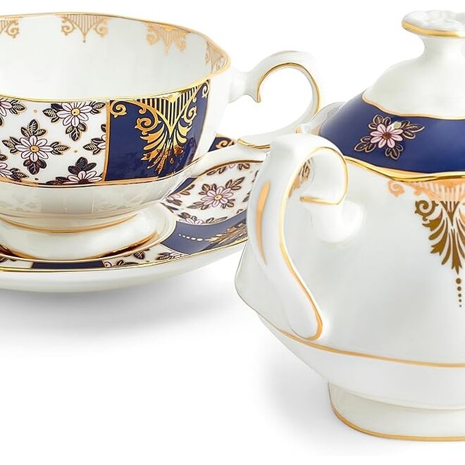 100 Years of Royal Albert 1900 Regency Blue Tea for One