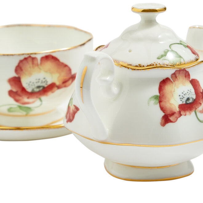 100 Years of Royal Albert 1970 Poppy Tea for One