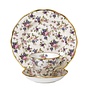 100 Years of Royal Albert 1940 English Chintz Teacup, Saucer & Plate