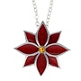 Poinsettia Pendant Necklace