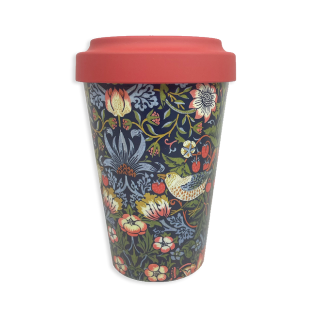 V&A William Morris Strawberry Thief Travel Mug