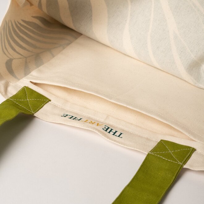 The Art File Fern Leaf Tote Bag