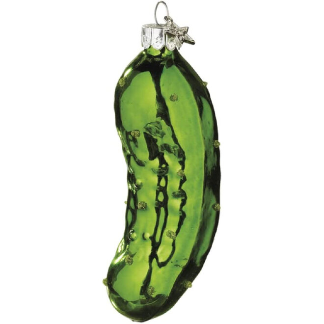 Pickle Glass Ornament