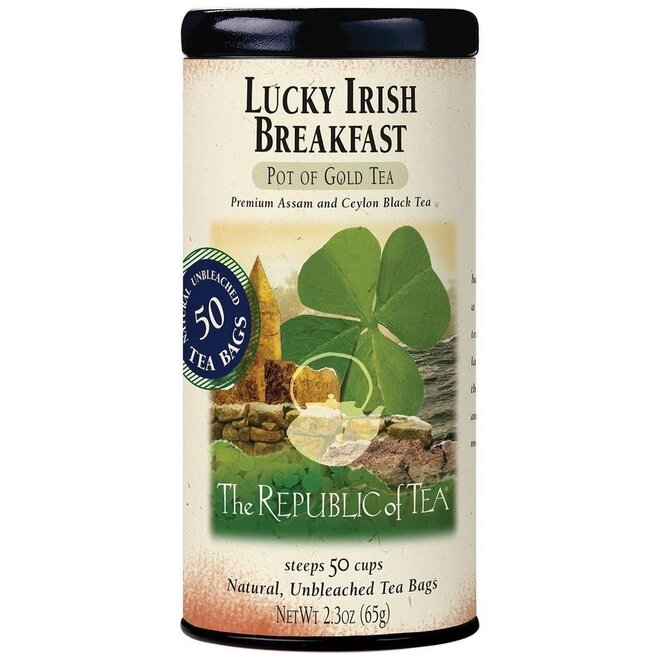Republic of Tea Lucky Irish Breakfast 50s