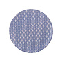Gatsby Tea Plate in Blue & Blush Pink