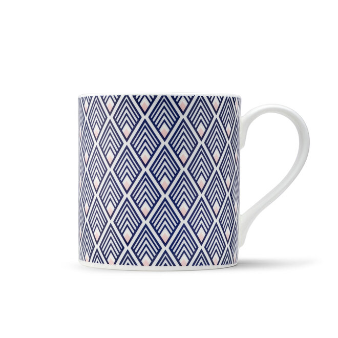 Gatsby Mug (Blue & Blush Pink)