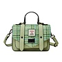 Harris Tweed Mint Check Mini Satchel