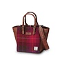 Harris Tweed Fuchsia Tartan The Medium Caillie Tote