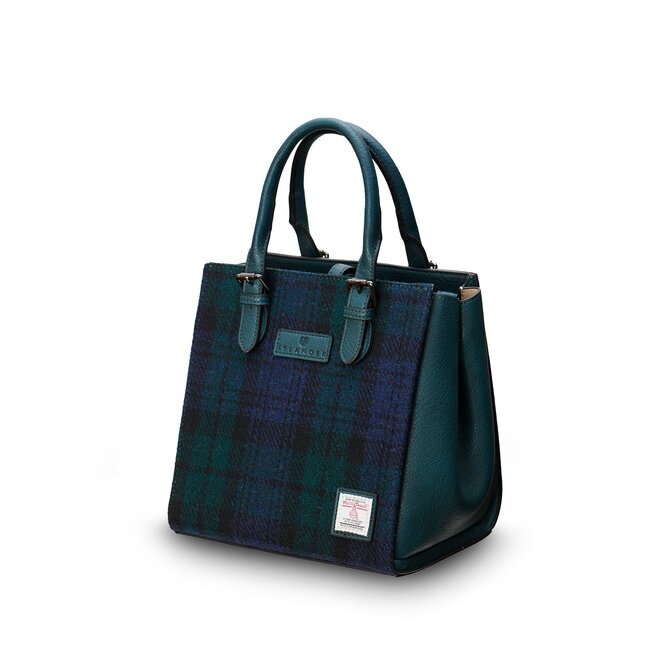 Harris Tweed Black Watch The Medium Caillie Tote