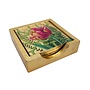 La Dolce Vita Gold Lacquer Coasters