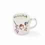 'One Snowy Day' Birds Small Mug