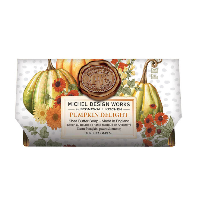Michel Pumpkin Delight Large Bath Bar Soap