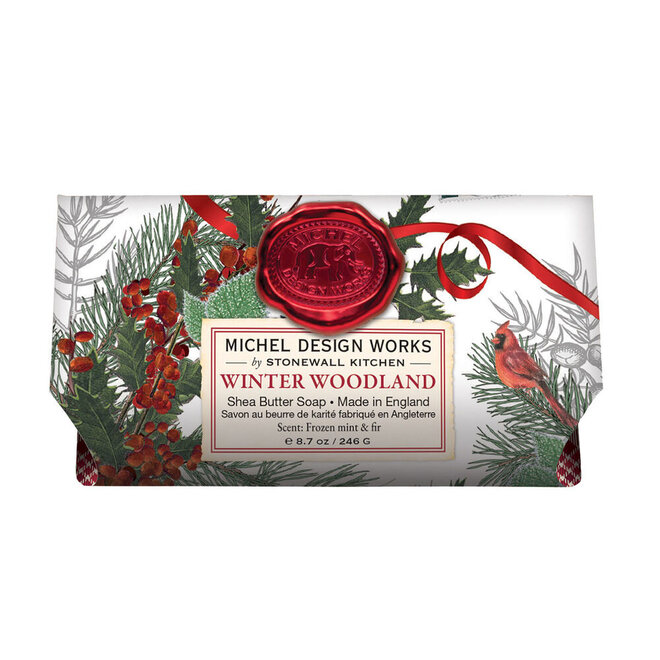 Winter Woodland Large Bath Bar Soap