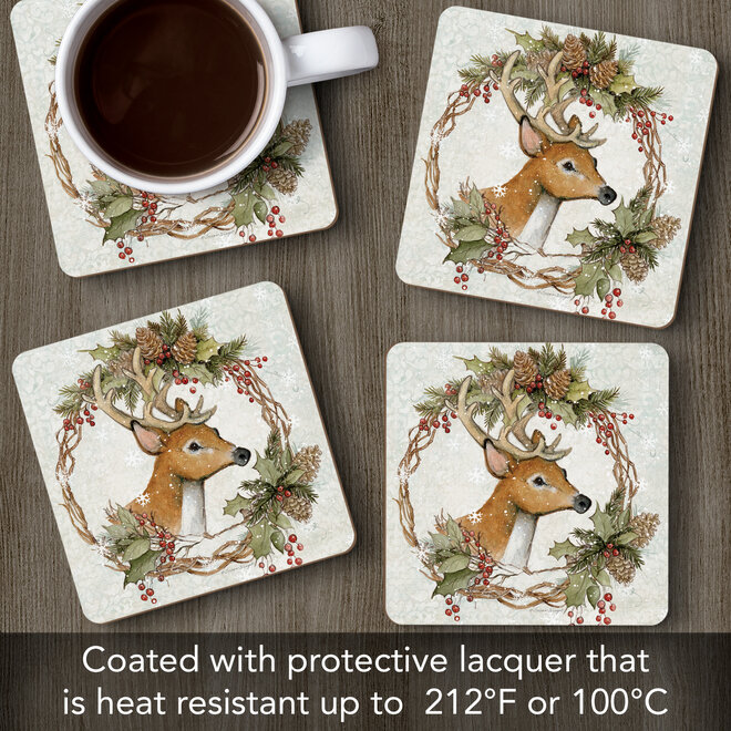 Winter Forest Coasters