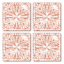 Mohave Light Southwest Coasters (Set of 4)
