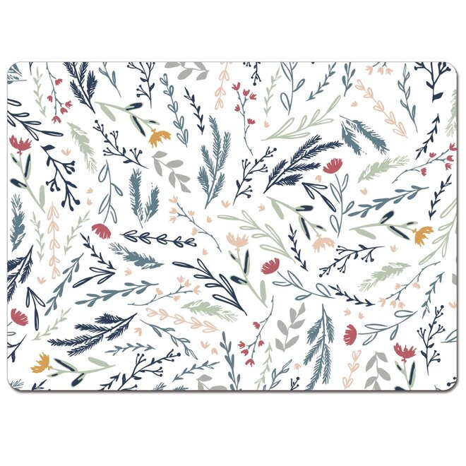 Meadow Sketch Floral Multi Placemats