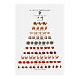 A Cat's Christmas Tea Towel