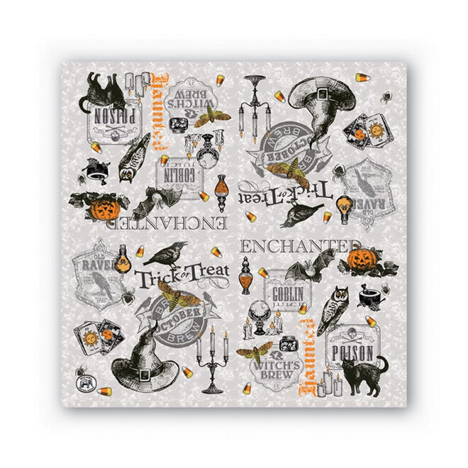 Trick or Treat Paper Cocktail Napkins