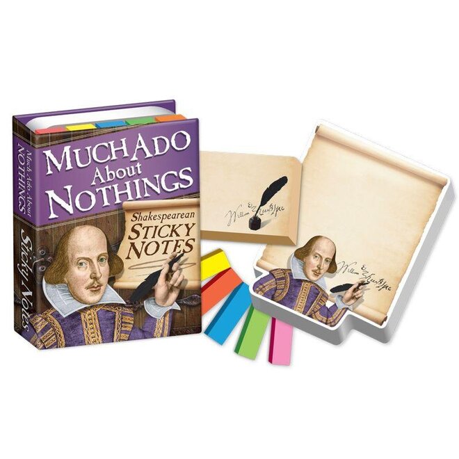 Much Ado About Nothings Shakespearean Sticky Notes