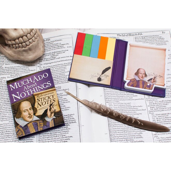 Much Ado About Nothings Shakespearean Sticky Notes