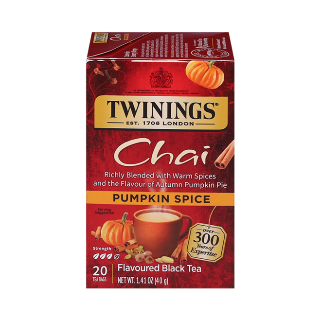 Twinings Pumpkin Spice Chai 20s