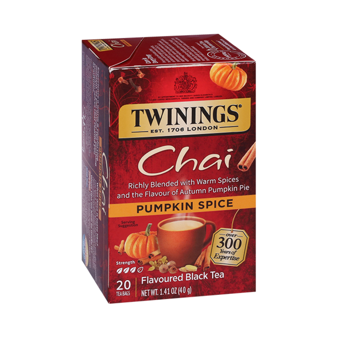 Twinings Pumpkin Spice Chai 20s