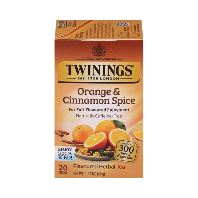 Twinings Orange & Cinnamon Spice Herbal 20s