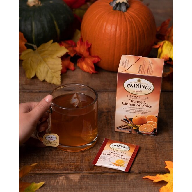 Twinings Orange & Cinnamon Spice Herbal 20s