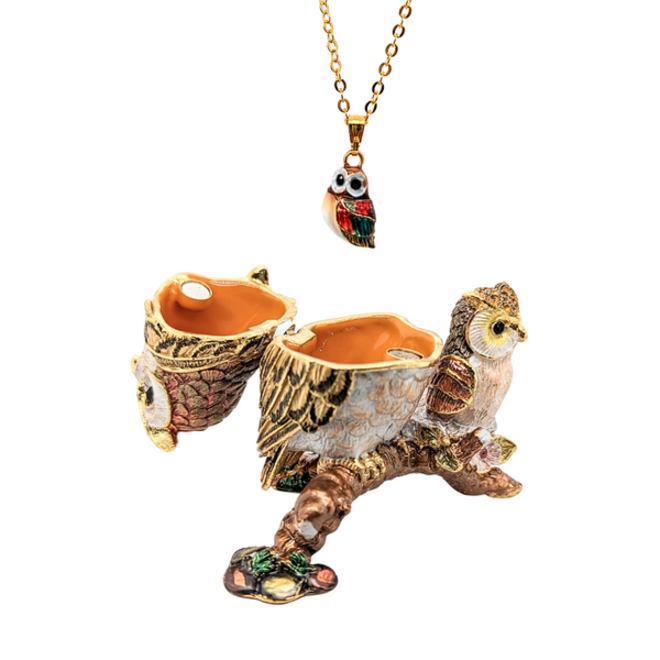 Kingspoint Designs Ms. Owl and Owlet