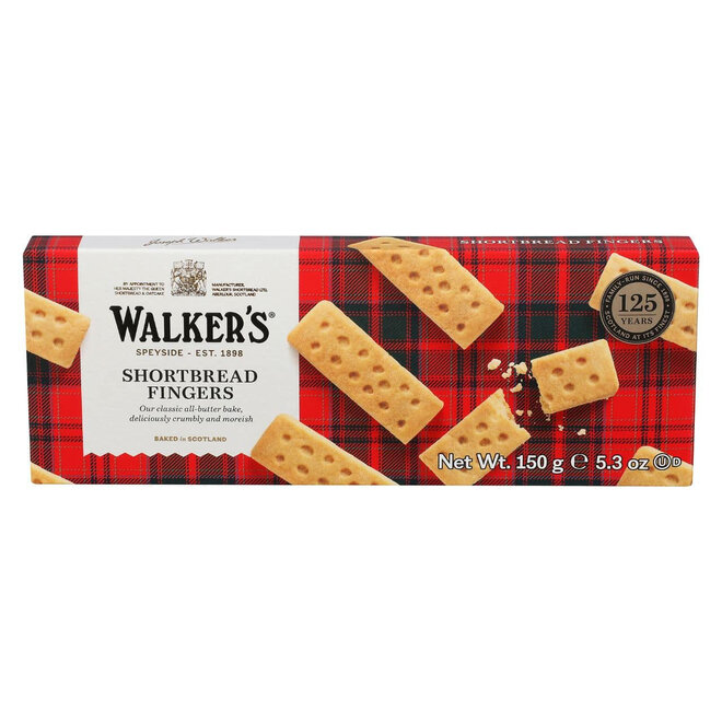 Walkers Pure Butter Shortbread Fingers 5.3oz