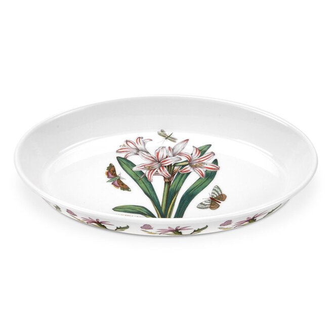 Botanic Garden Oval Baking Dish (Belladonna Lily)