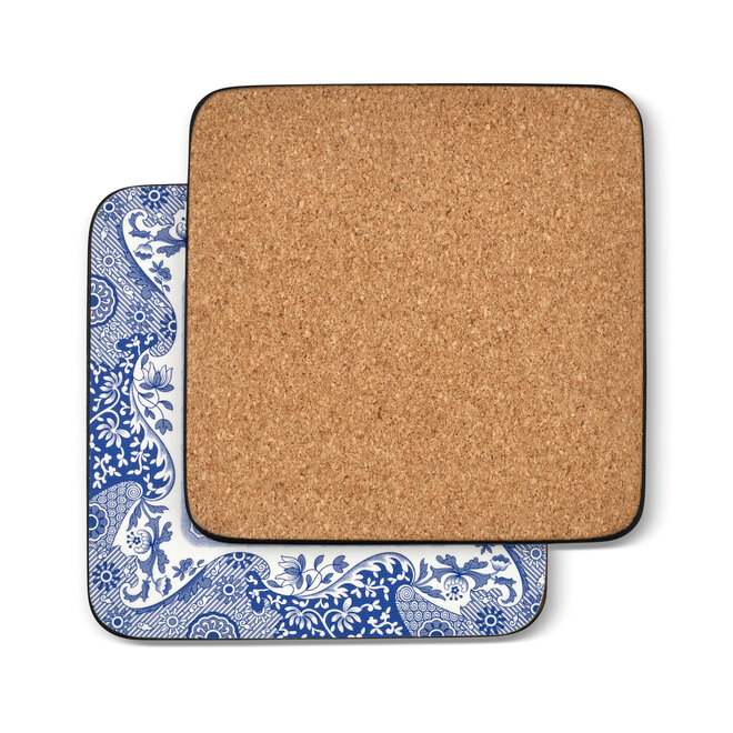 Spode Blue Italian Coasters