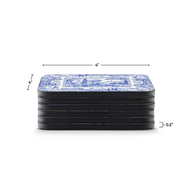 Spode Blue Italian Coasters