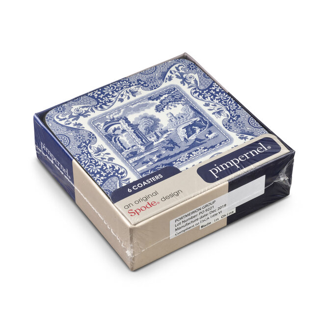Spode Blue Italian Coasters