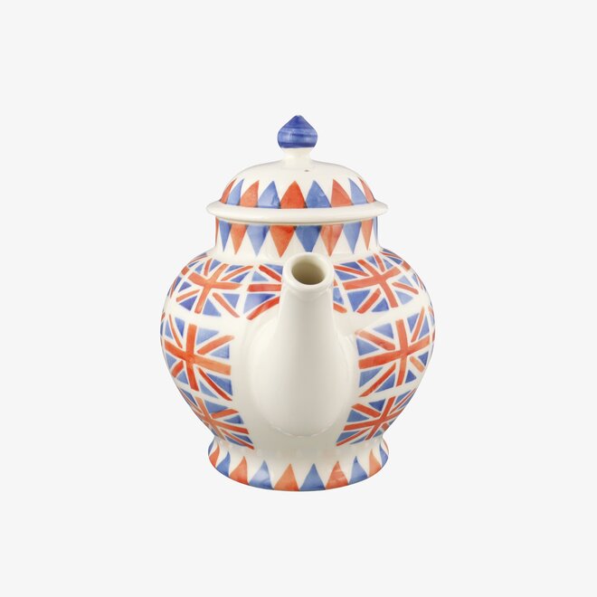 Union Jack 4 Mug Teapot