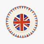 Union Jack Truly Great Salad Plate