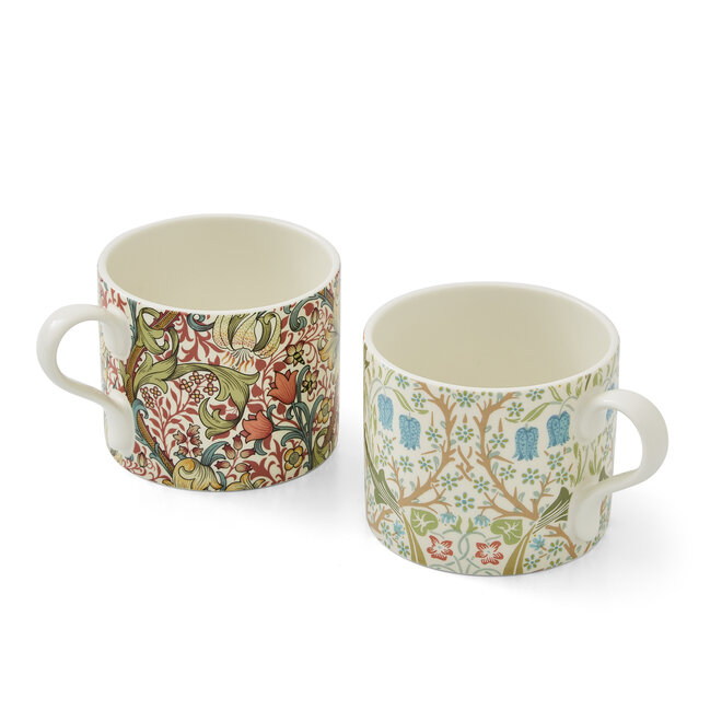 Morris & Co. Mug Set (Blackthorn & Golden Lily)