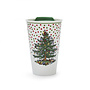 Christmas Tree Polka Dot Travel Mug